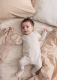 MarMar Light Beige Melange Rubetta Footie