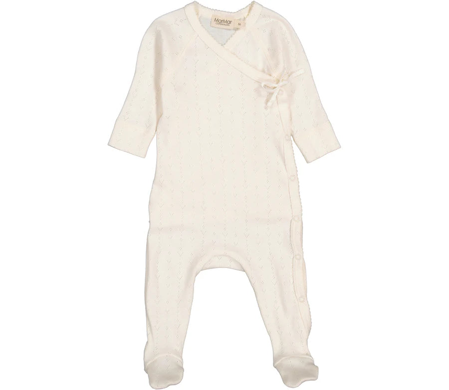 MarMar Flour White Rubetta Footie – Little Loungers