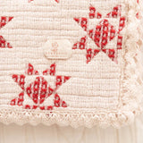 New Grain Ruby Star Quilt Blanket