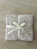 LIttle Threads Bluebell Heirloom Muslin Swaddle
