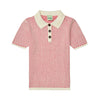 Fub Ecru/Ruby Red Polo