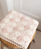 New Grain Bow Patchwork Blanket