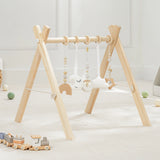 Comfycubs Natural Wood Play Gym