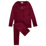 Noggi Burgundy Sweet Seam Pajama
