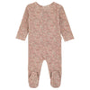 Noggi Girl Floral Print Footie
