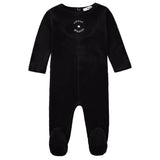Noggi Black Sweet Seams Footie
