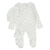 Ladida Blue Rose Footie/Bonnet