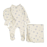 Ladida Blue Watercolor Layette Set