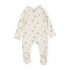 Ladida Blue Watercolor Footie