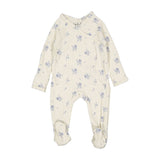 Ladida Blue Watercolor Footie