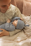 Marmar Blue Stripe Rukano Footie/Hat