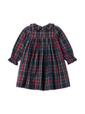 MarMar Pilot Navy Check Dulla Baby Dress