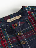 MarMar Pilot Navy Check Totoro Boys Shirt