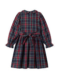 MarMar Pilot Navy Check Delice Dress