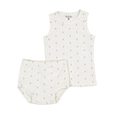 Ladida Pink Tiny Roses Bloomer Set