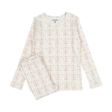 Ladida Mauve Brushed Teddy Pajamas