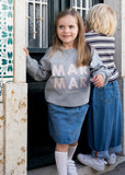 MarMar Pink Logo Kids Theos Sweatshirt