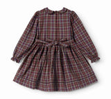 Marmar Chocolate Check Darcel LS Dress