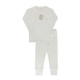 Ely's & Co Ivory Tan Cotton Bunny Pajamas