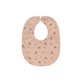 Aurora Pink Jersey Floral Bib