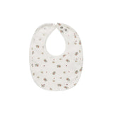 Aurora Ivory/Pink Jersey Floral Bib