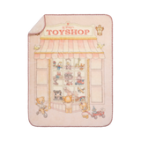 Lil Teddy Sugary Pink Toyshop Blanket