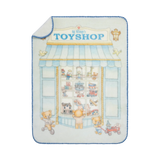 Lil Teddy Blueberry Biscuit Toyshop Blanket