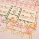 Lil Teddy Pawfect Brew Sugary Pink Blanket