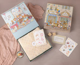 Lil Teddy Blueberry Biscuit Toyshop Blanket