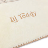 Lil Teddy Vanilla Bean Merry Go Snuggle Blanket