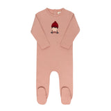 Ely & Co Pink Autumn Kids Footie