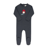 Ely & Co Navy Autumn Kids Footie