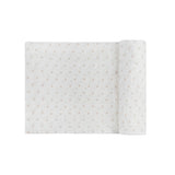 Ely & Co Ivory Pink Diamond Swaddle