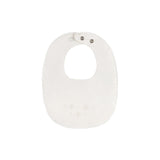 Ely & Co Ivory Boy Embroider Collar Bib