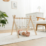 Comfycubs Natural Wood Play Gym