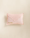 Ferne Pink Gingham Envelope Pillow