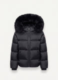 Colmar Navy Down Jacket/Fur