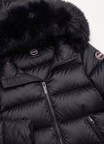 Colmar Navy Down Jacket/Fur