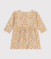 Petit Bateau Floral Baby Dress