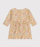 Petit Bateau Floral Baby Dress