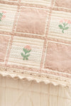 New Grain Pink Fleur Patchwork Blanket
