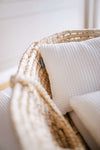 Petit Laure White Waffle Bedding Set