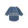 Li & Me Ocean/Toasted Knit Bodysuit