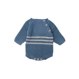 Li & Me Ocean/Toasted Knit Bodysuit