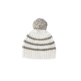 Li & Me Cream/Toasted Stripe Knit Hat