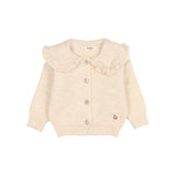 Buho Ecru Girly Cardigan/Legging Set
