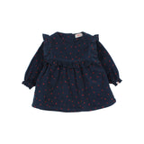 Buho Navy Mini Cuore Baby Dress