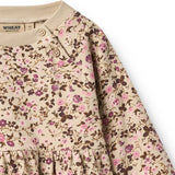 Wheat Soft Sand Flower Dorthea Baby Dress