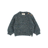Buho Alpine Green Melange Sweater
