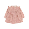 Buho Burgundy Speckle Baby Dress